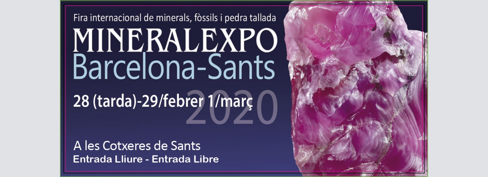 MineralExpo Barcelona-Sants 2020