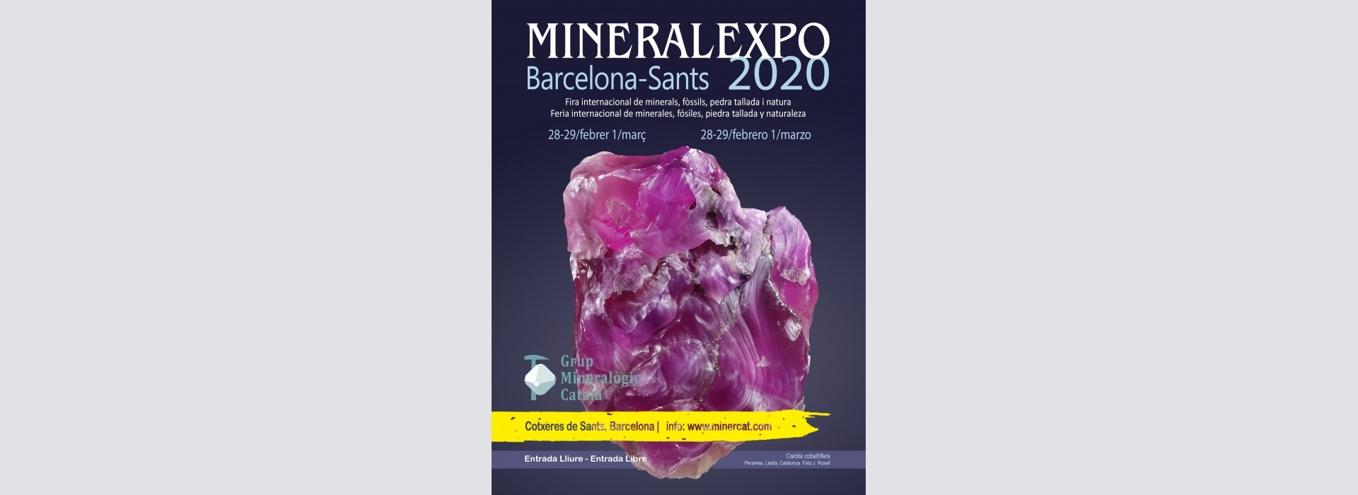 MineralExpo Barcelona-Sants 2020