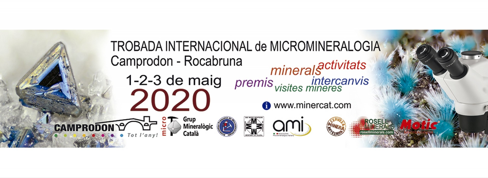 4a Trobada de Micromineralogia i Sistemàtica Mineral  a Camprodon - Rocabruna  Ripollès, Girona, Catalunya