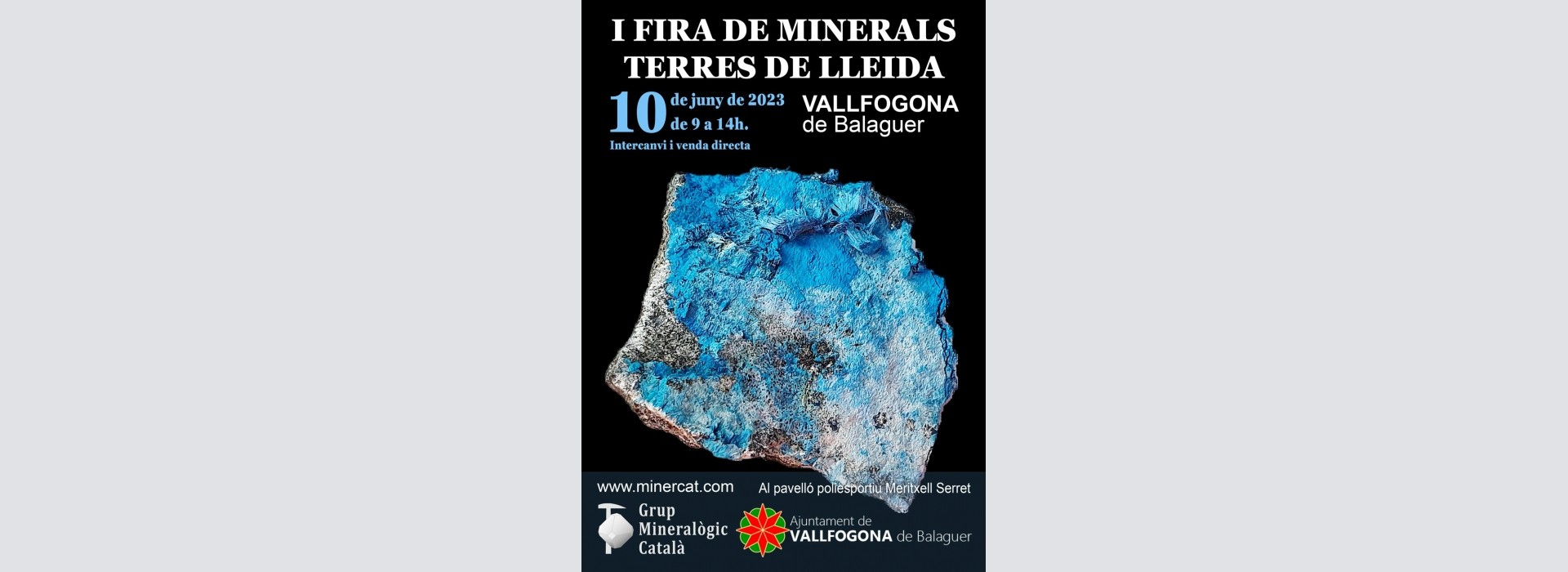 I Fira de minerals Terres de Lleida