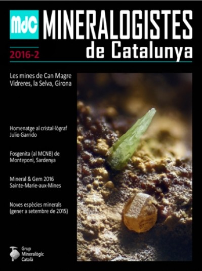 Mineralogistes de Catalunya (2016-2)