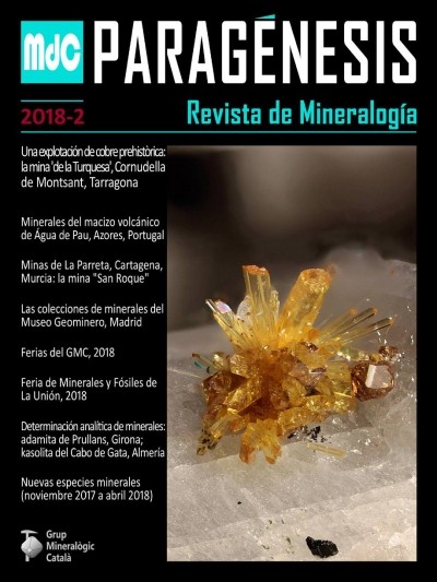 Paragénesis. Revista de Mineralogía (2018-2)