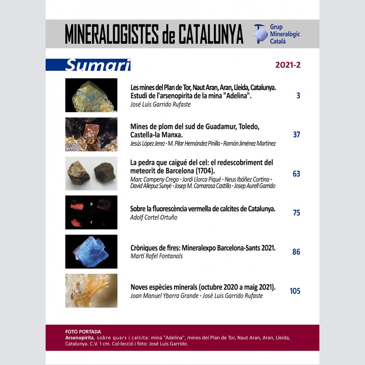 Mineralogistes de Catalunya (2021-2)